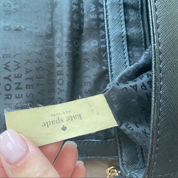 KATE SPADE BLACK PURSE - Picture 11 of 16